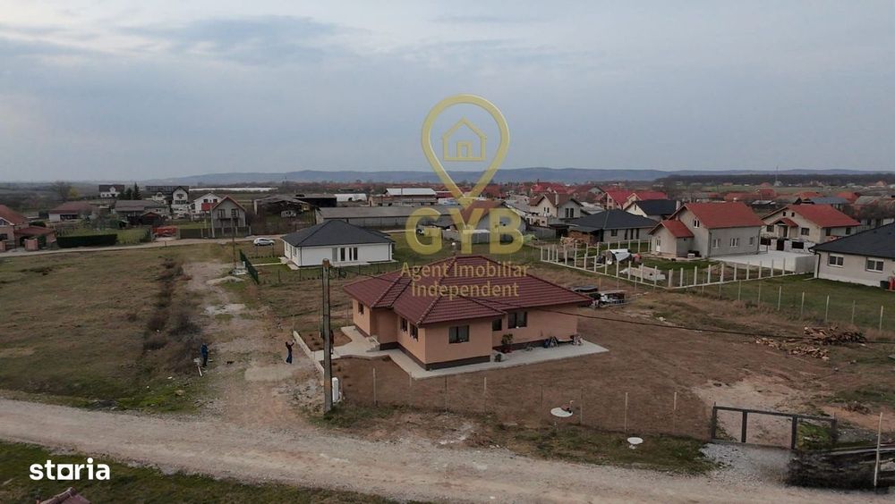 Casă nouă, moderna, complet mobilată, în Alparea