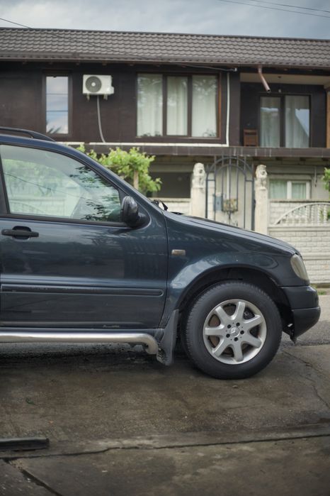 Praguri cromate Mercedes ML W163 bull bar haion injector turbo far bar