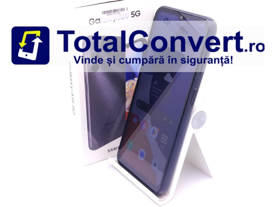 Samsung A14 5G 128GB Black 4GB Dual SIM, Garantie 24 luni | #D89675