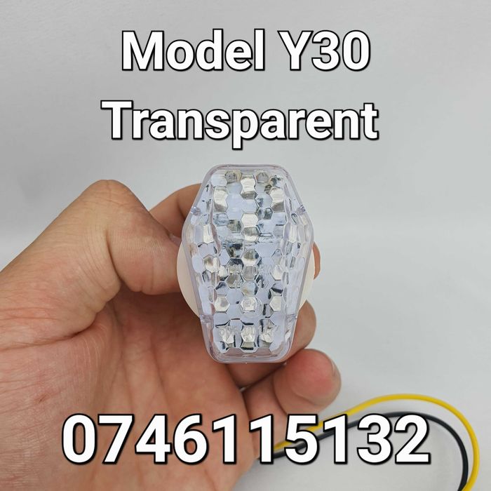 Semnalizari-Semnalizare LED-Moto-Atv-Scuter-Motocicleta-Enduro-Nou-Y30