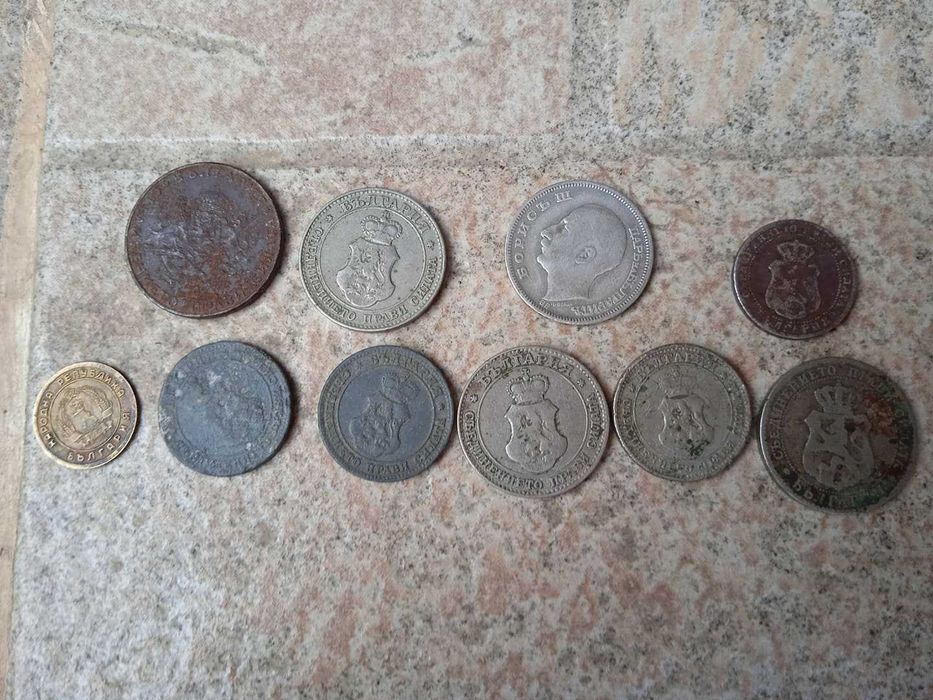 Стари български монети