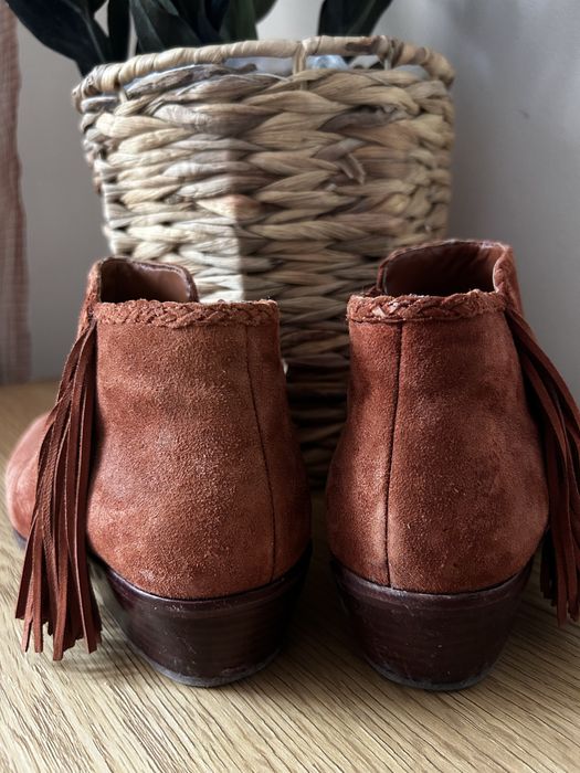 Sam Edelman велурени боти, номер 38