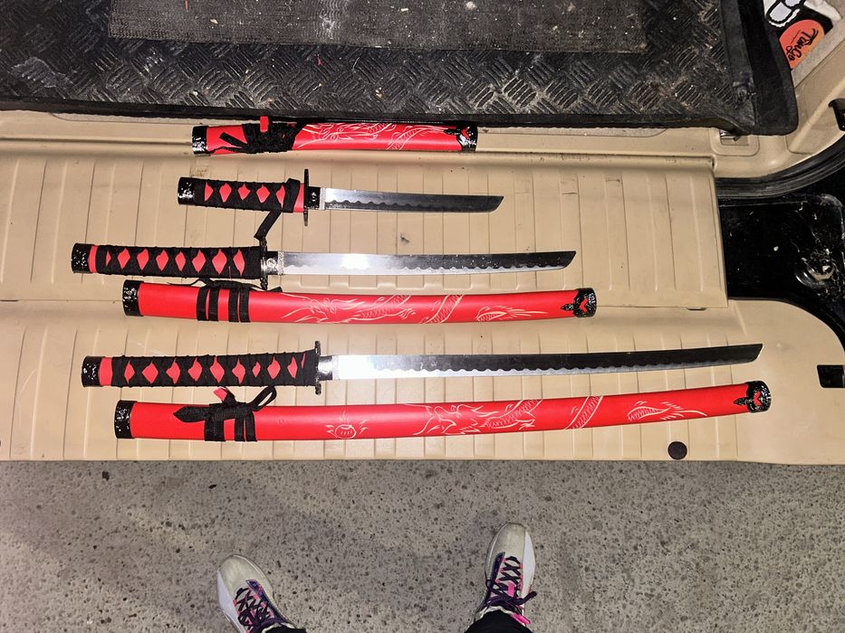 Sabii Katane diferite marimi