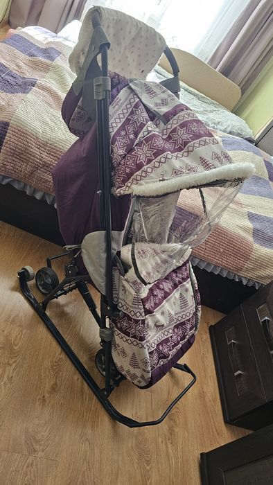 Продаю санки-коляску