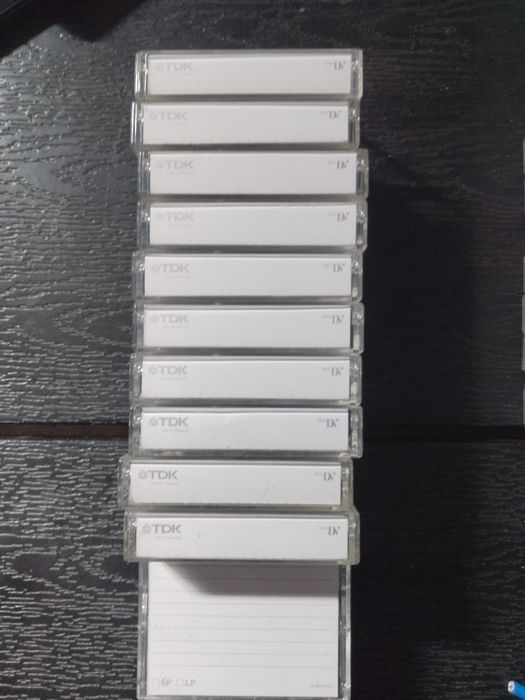 Lot 12 casete MiniDV TDK DVM60 – stare impecabilă