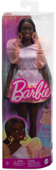 Кукла Барби Barbie Fashionistas С прасковена парти рокля