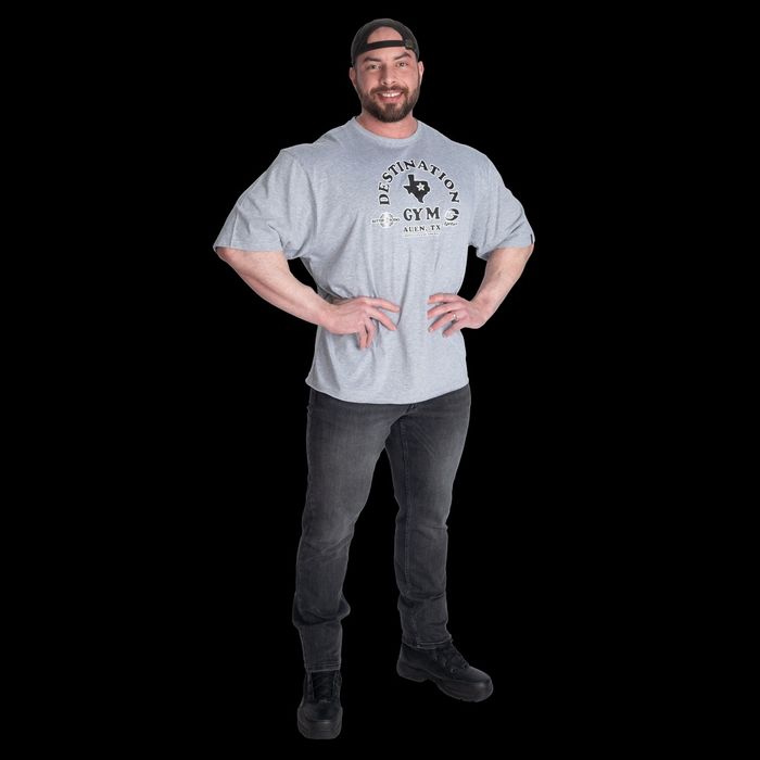 Мъжка тениска  за фитнес Gasp Oversize