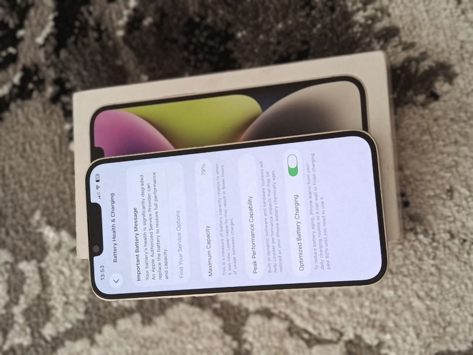 iPhone 14 edial karobka dakment