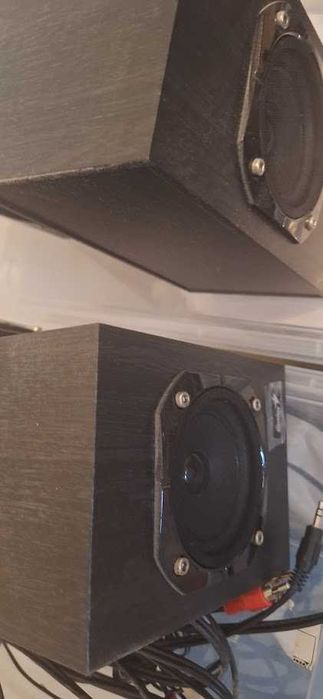 Тонколони (компютър) Genius W-HF5.1 4500, 125W, от дърво, като нови!