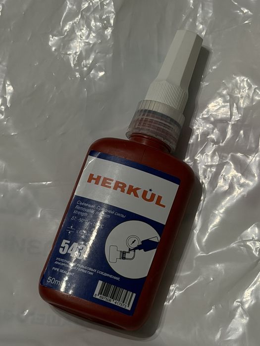 HERKUL, LOCTITE уплотнительная нить, анаэробный герметик