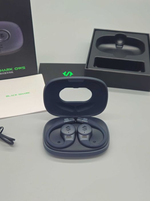 Black Shark Open-Ear Bluetooth слушалки, IPX6, ENC, ниска латентност!