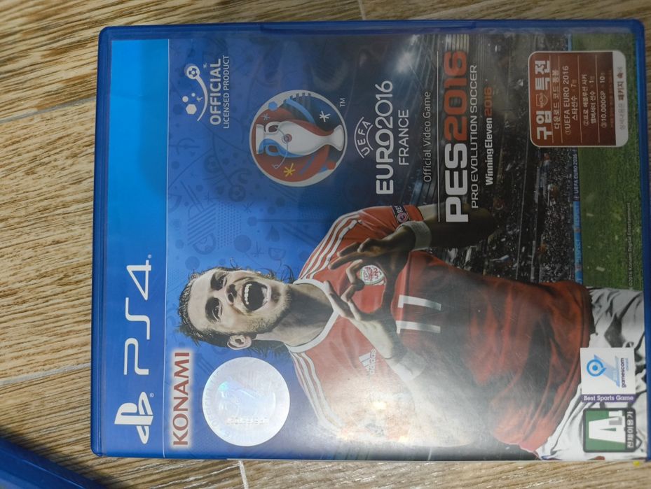 PS4 игра футбол диск