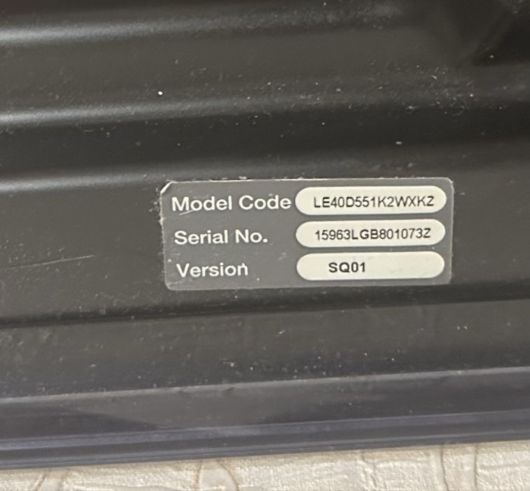 Продам телевизор, экран не работает