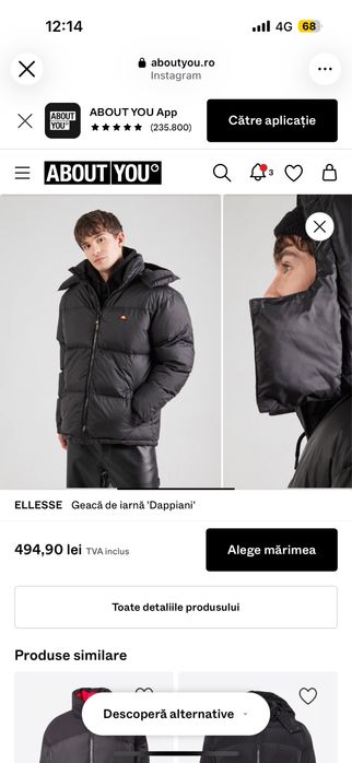 Geaca ellesse barbati