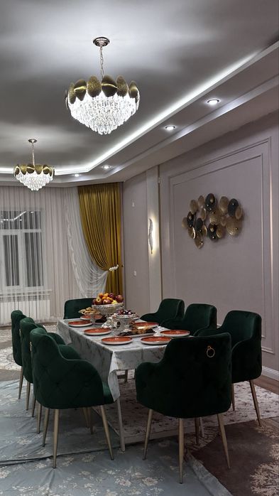 Стол 2метр,стуля 6 шт