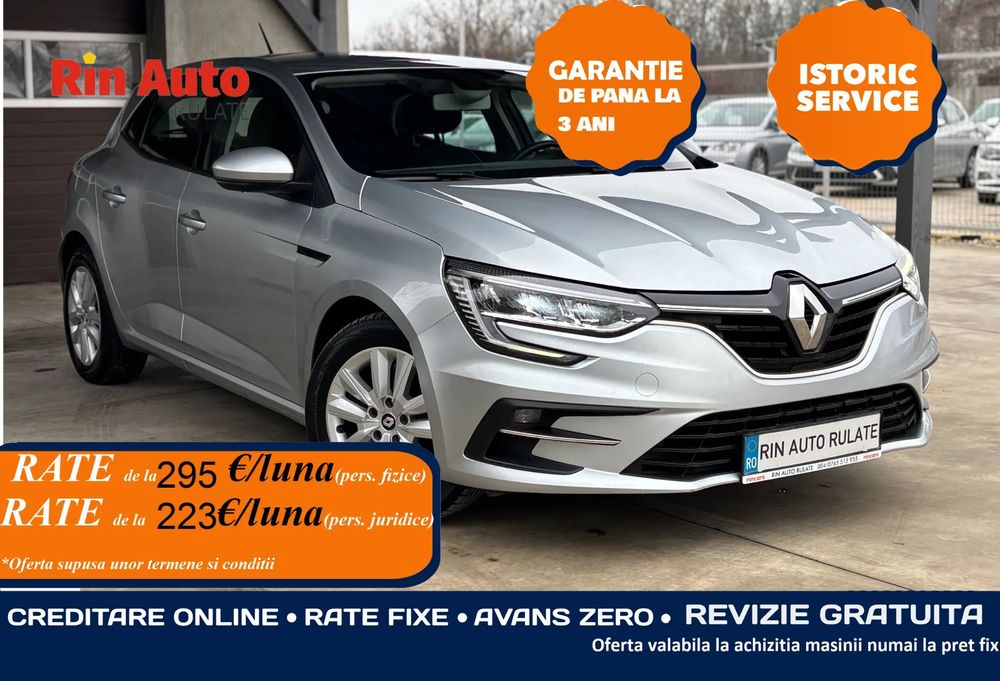 Renault Megane TVA 21% - Posibilitate vanzare si in RATE – Credit sau Leasing