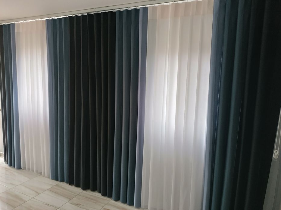 Perdea draperie tip cortina /jaluzele