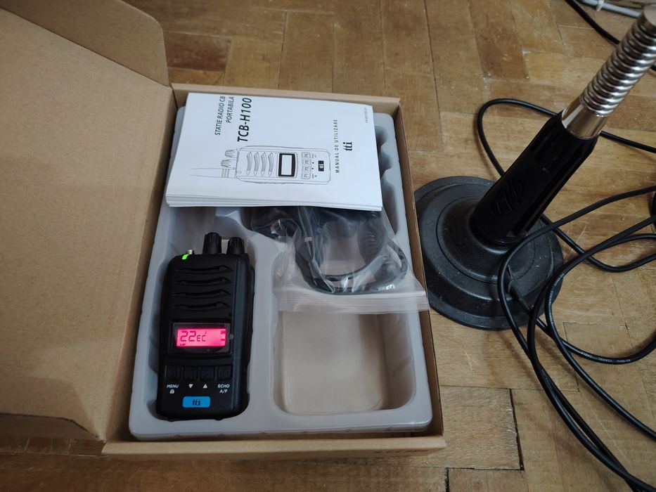 Portabilă TTI TCB-H100 , accesorii complete