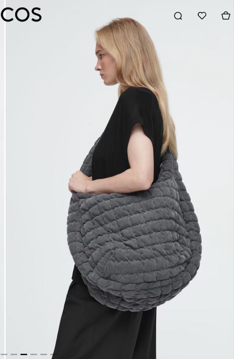 Стеганая сумка Cos Новая!