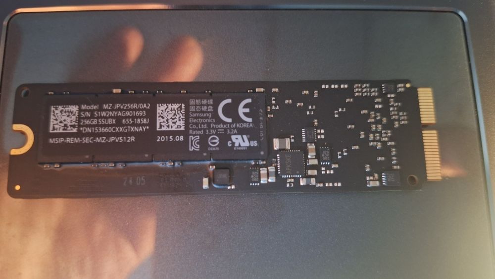 SSD Apple MacBook 256Gb