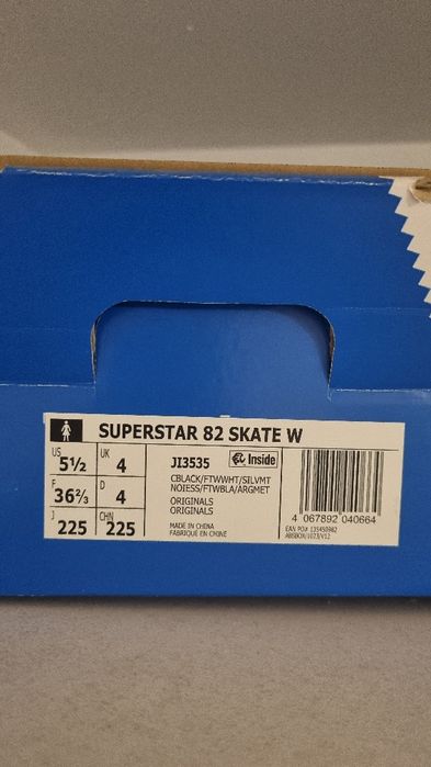 Role noi Adidas Superstar Skate, model clasic
