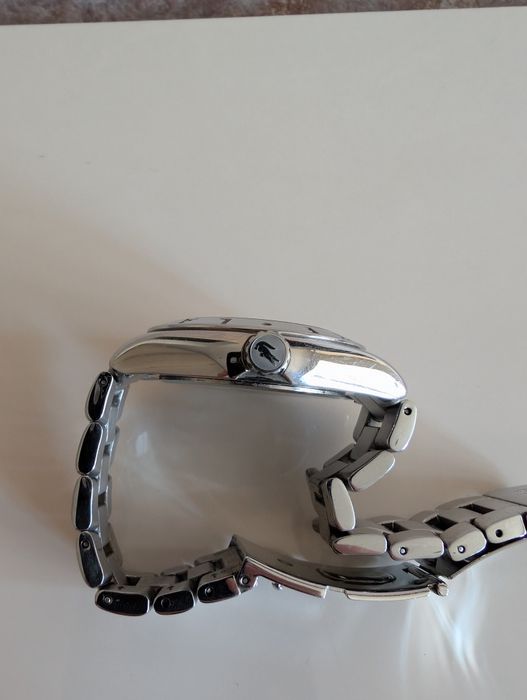 Ceas Lacoste dama argintiu