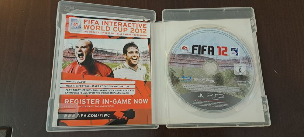 fifa 12 ps3 game диск конзола контролер игра футбол мач playstation джойстик