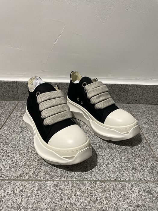 Rick Owens Abstract Jumbo Laces Low - 42, 43, 44 pe stoc