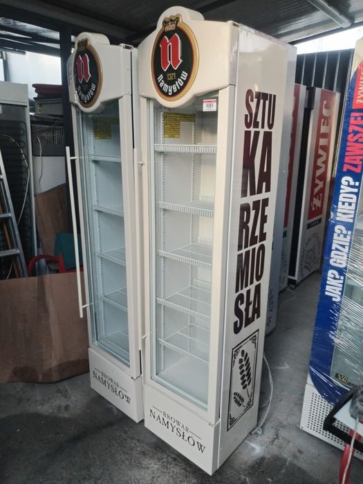 Vitrina lada frigider Slim crem