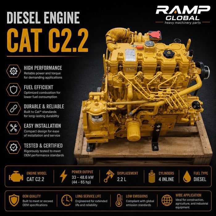 Двигатель Caterpillar C2.2