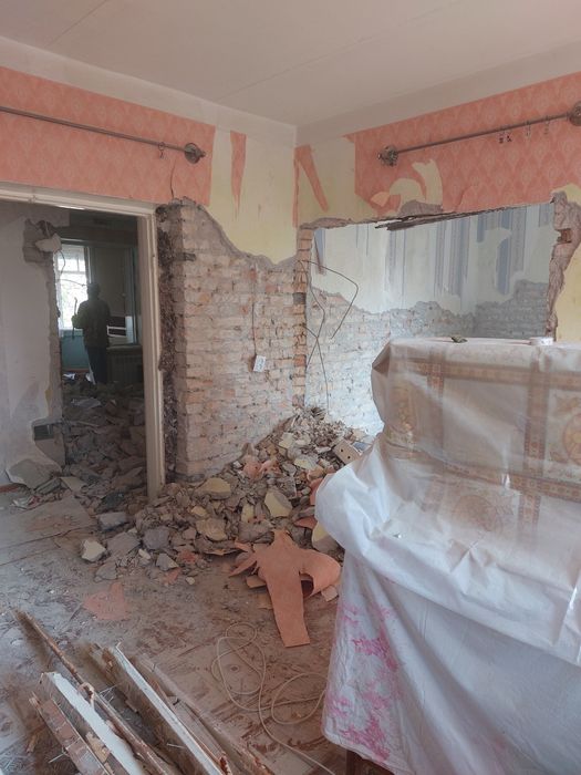 Демонтаж квартир, Под ключ! Также делаем, Стяжка, Штукатурка, Кладка к