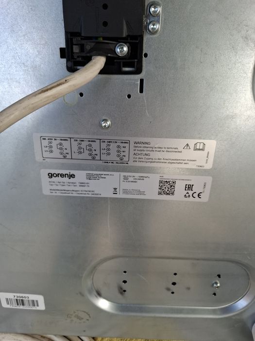 Gorenje ECT644BSC Plita ceramica incorporabila, 60cm, 4 zone de gatit,