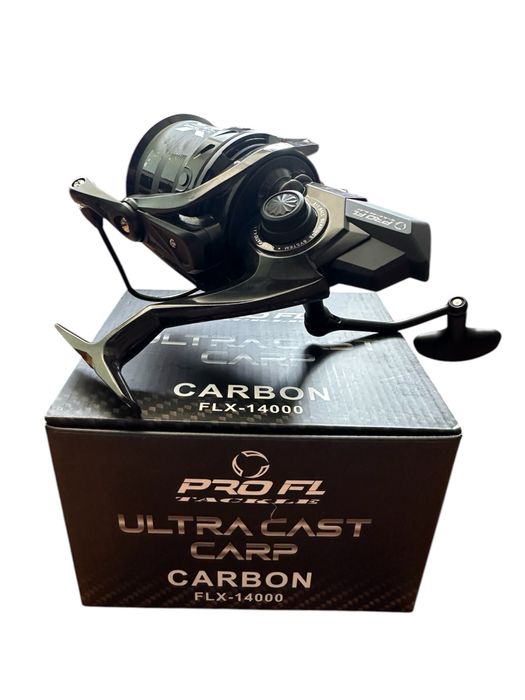 Макара PRO FL Ultra Cast Carbon 14 000