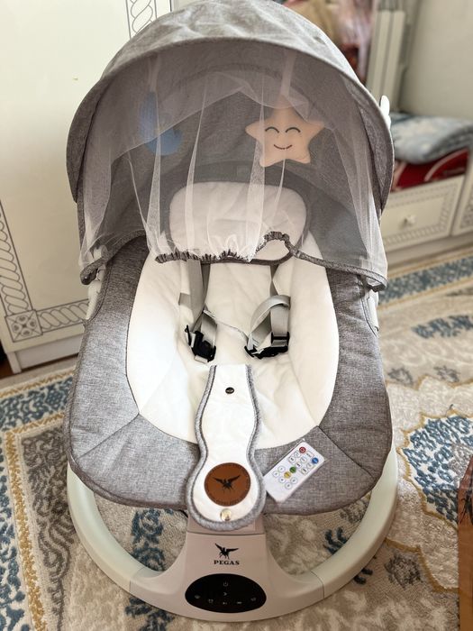 Шезлонг PEGAS 08 MAX серый