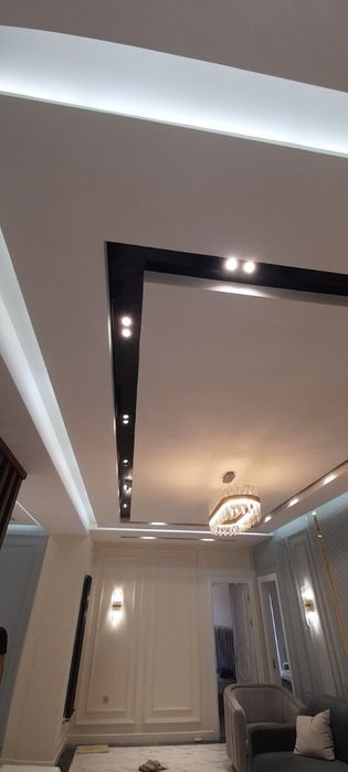 Гипсокартон, пластик ва декорпласт ишларини киламиз