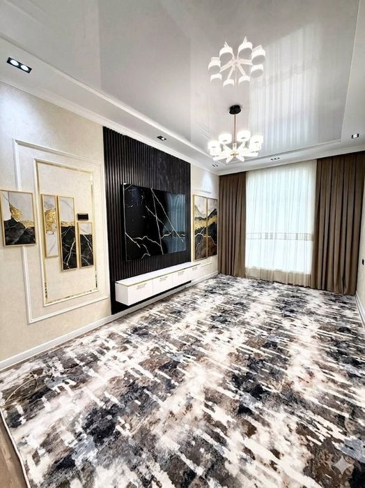 Продается 3х комнатная в Бухара сити 110 м² 3 этаж лифт есть
