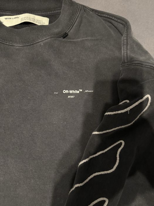 Off-White FW 20 Crewneck блуза