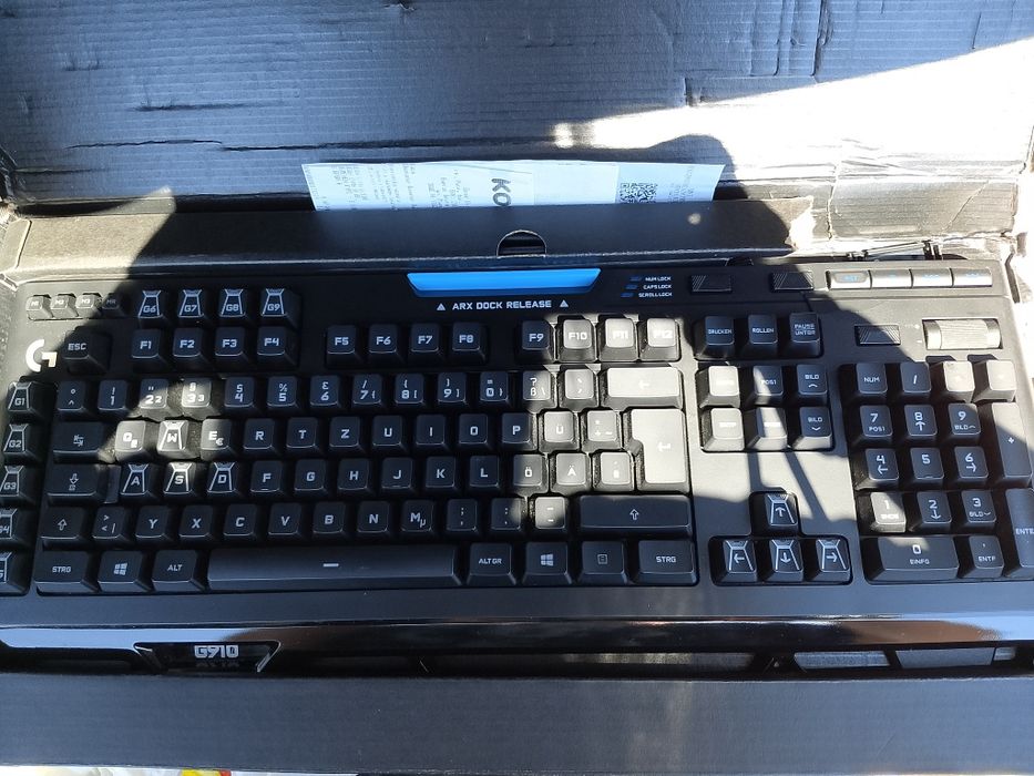 Геймърска клавиатура Logitech G910 Orion Spark с RGB подсветкa