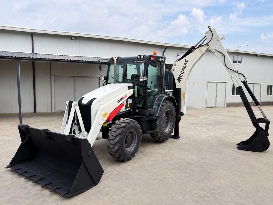 Buldoexcavator Mecalac TLB890SM – 2019 – 1612 ore – Garantie 3 luni – 8.7 Tone - Inmatriculat Primarie