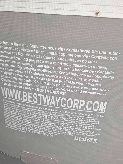 Басейн с мет. конструкция, 305x200x84см.,  с помпа, Bestway 5614A