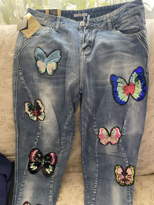 Женские джинсовые боюки