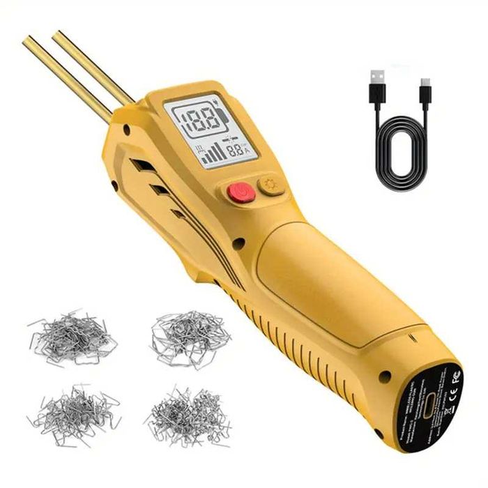 Поялник за пластмаса Безжична машина за заваряване на пластмаса скоби