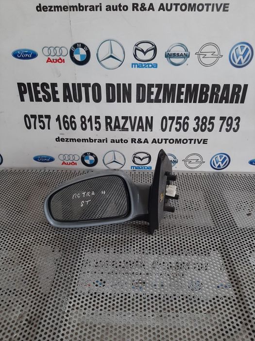 Oglinda Stanga Electrica Opel Astra H Vanduta De Firma Cu Garantie Livram Oriunde In Tara