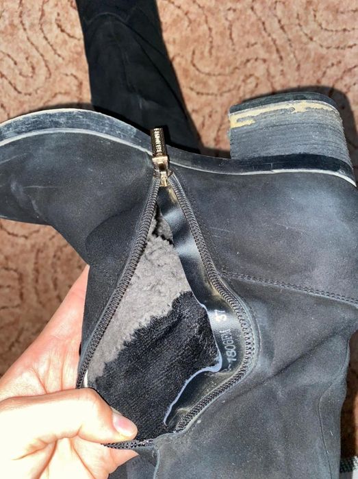 Продам жен сапоги натуралка