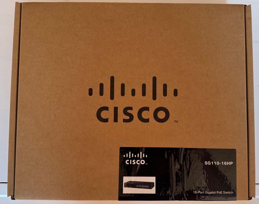 Суич/комутатор Cisco SG110-16HP