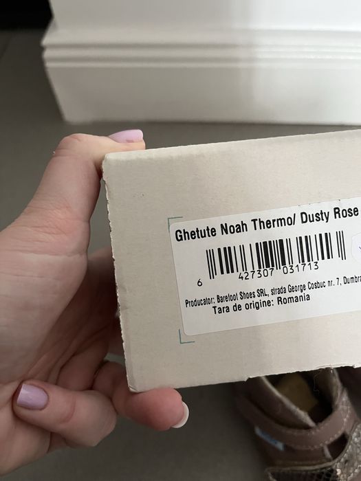 Ghetute Dodo Shoes marime 20 potirvite 21 lana si piele