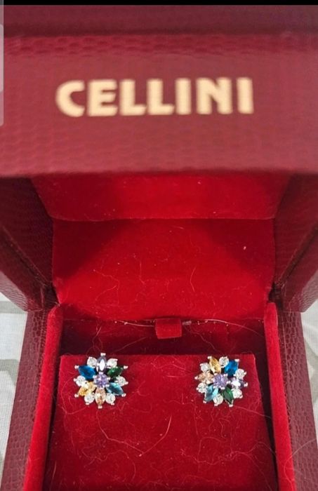 Cercei damă noi finuți din argint ștantati 925