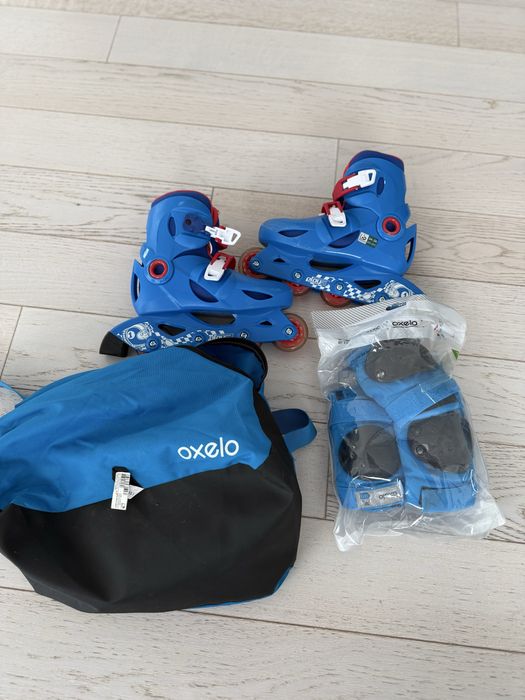 Vând role copii Oxelo (Decathlon) – set complet