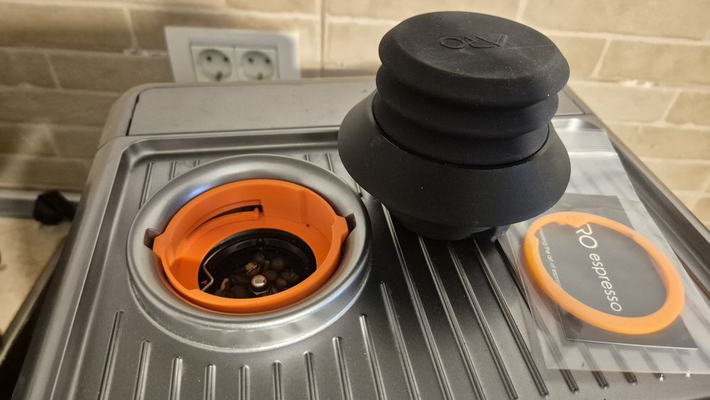 rezervor boabe Sage Barista Express, single dose