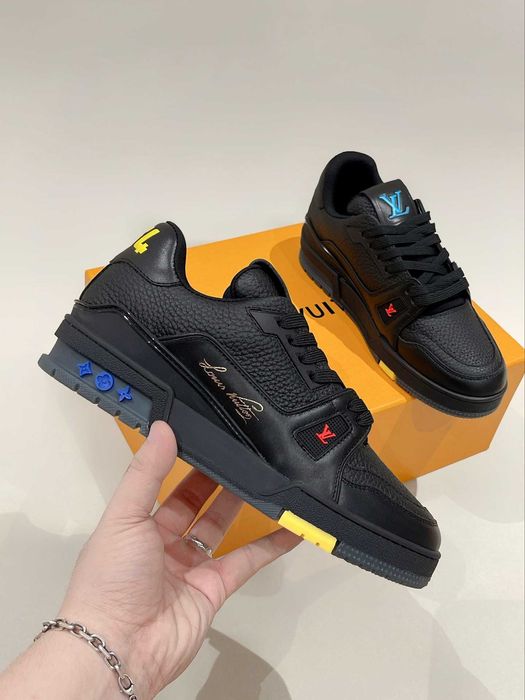 Clasic Negru #54 LV Bărbaţi Femei Pantofi